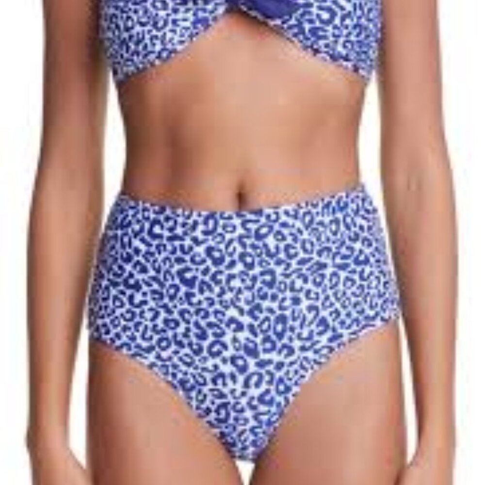 NWT: Lemlem Halima High Waist Bikini Bottoms Size XL